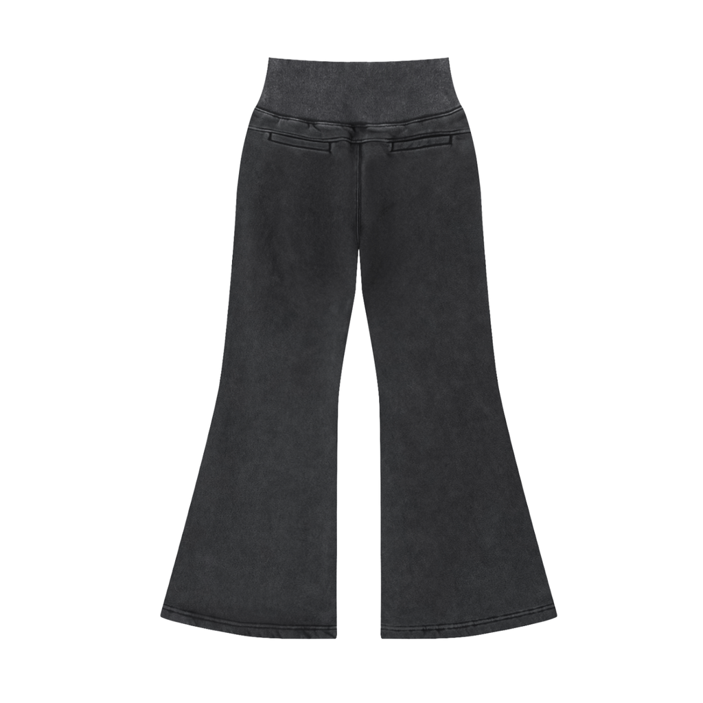 Essentials Washed Flared Fleece Pants