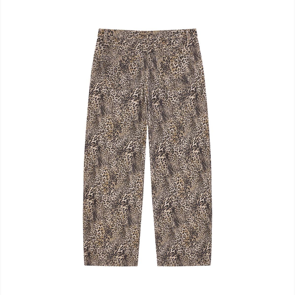 Mitchell Leopard Wide Leg Jeans