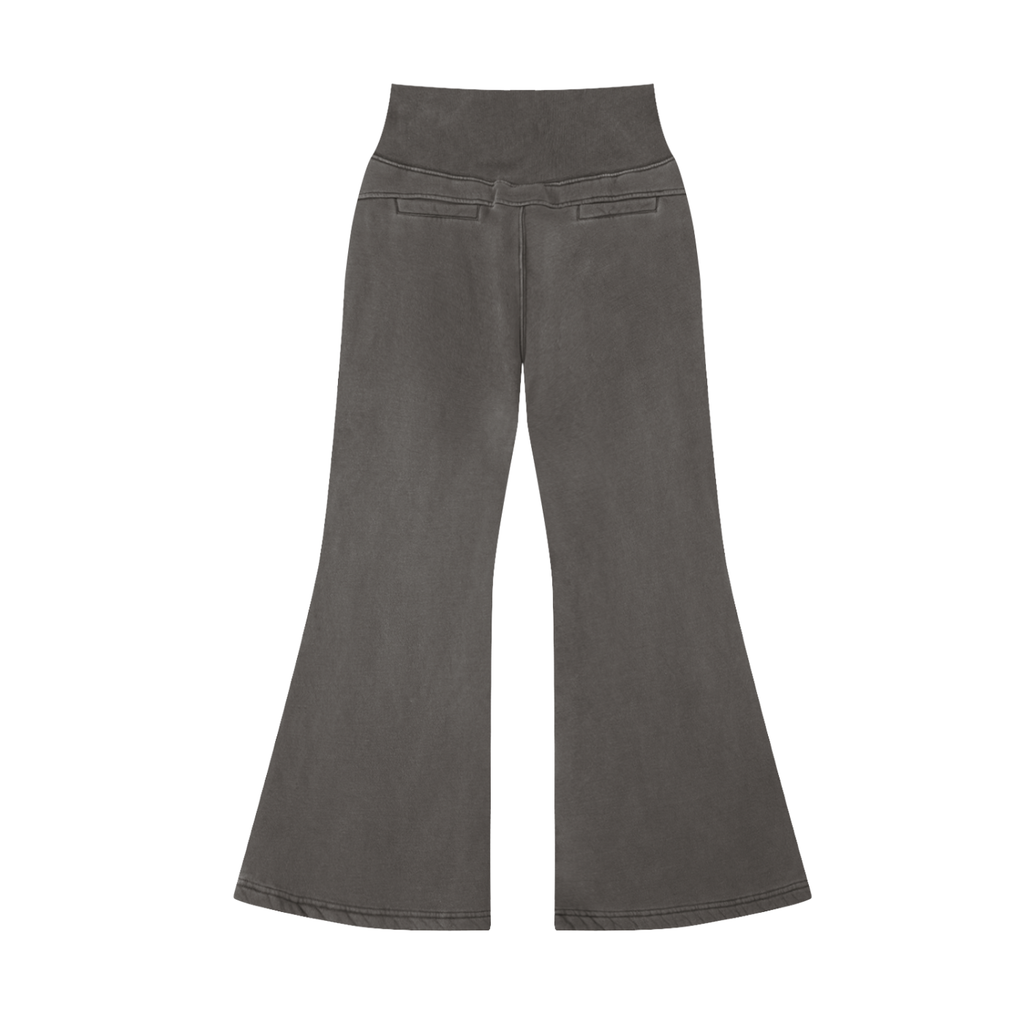 Essentials Washed Flared Fleece Pants