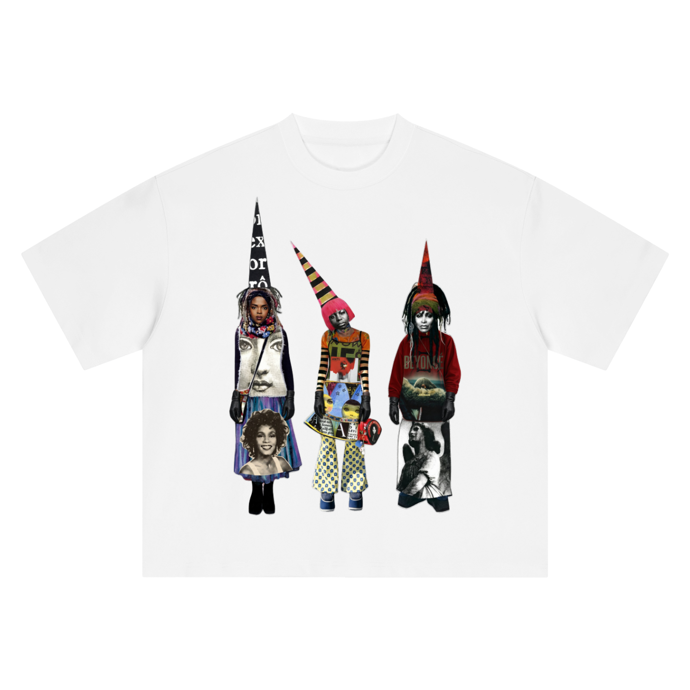 Famous Singers Boxy Oversized T-Shirt