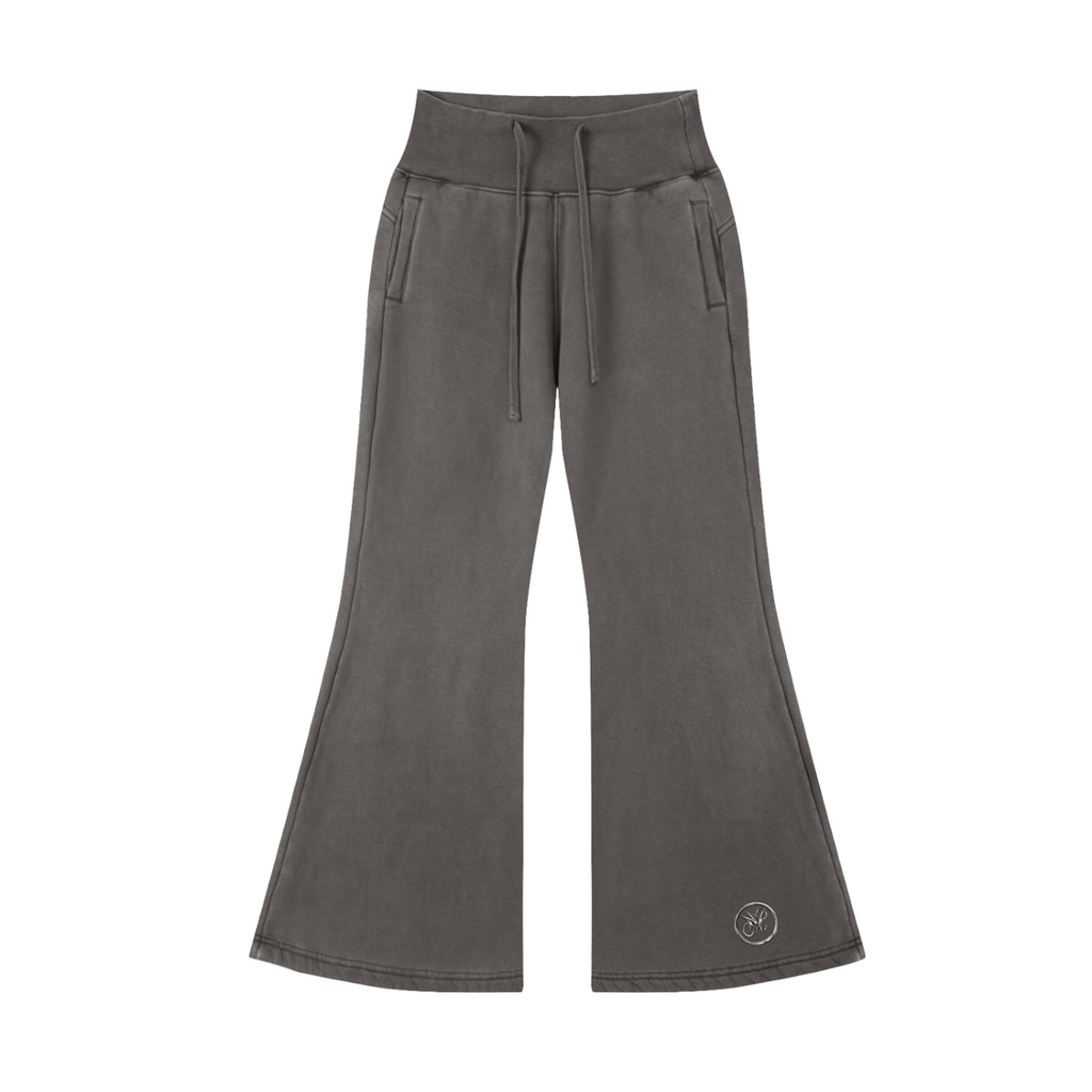 Essentials Washed Flared Fleece Pants