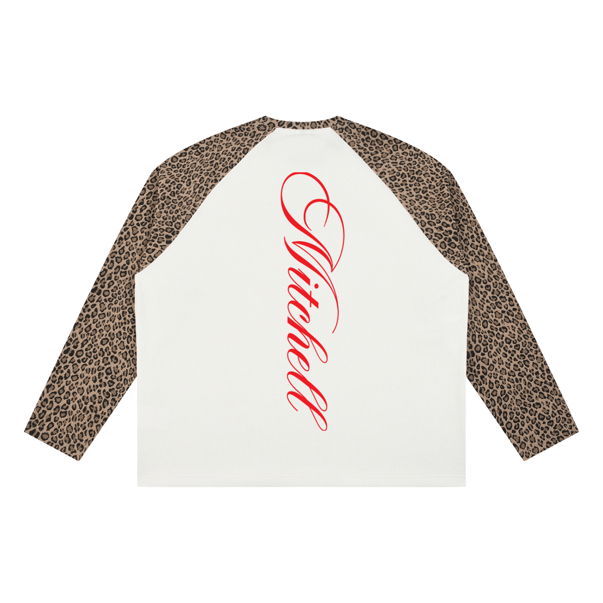 Signature Leopard Sleeve T-Shirt