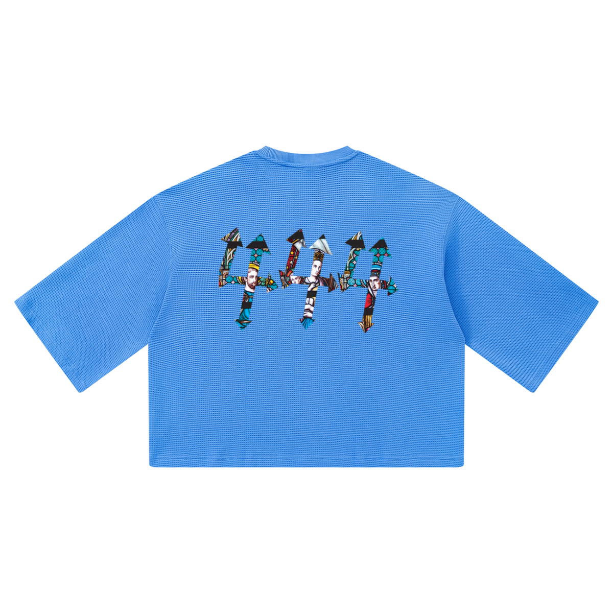 Mitchell 444  Waffle Boxy T-Shirt