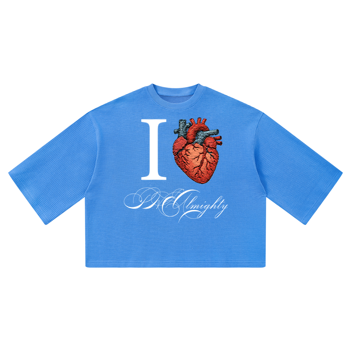 Mitchell 444  Waffle Boxy T-Shirt