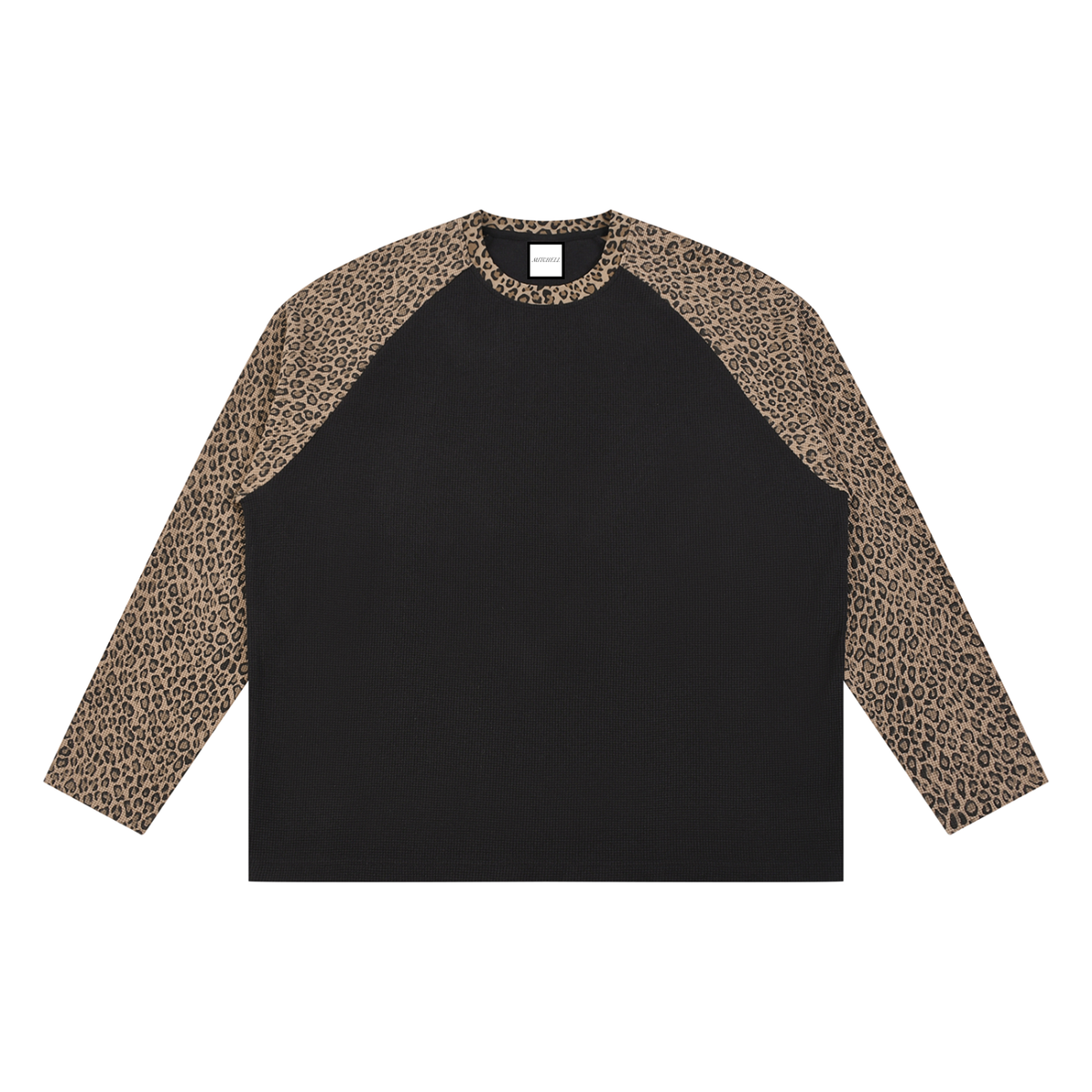 Signature Leopard Sleeve T-Shirt