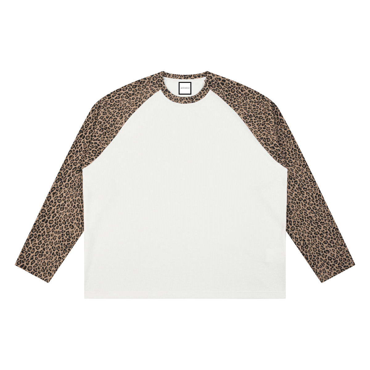 Signature Leopard Sleeve T-Shirt