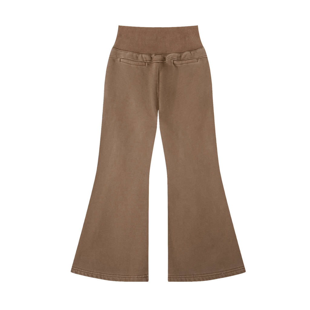 Essentials Washed Flared Fleece Pants