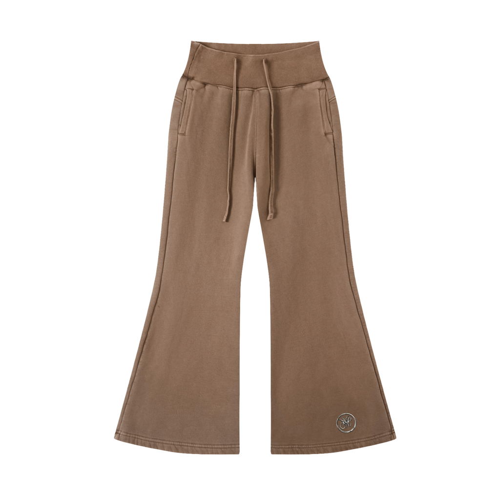 Essentials Washed Flared Fleece Pants