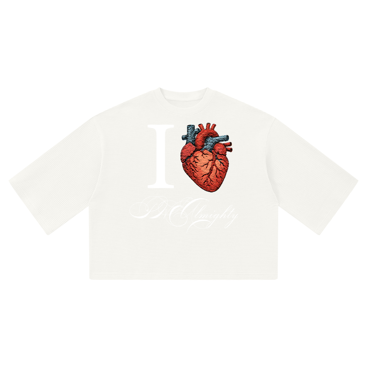 Mitchell 444  Waffle Boxy T-Shirt
