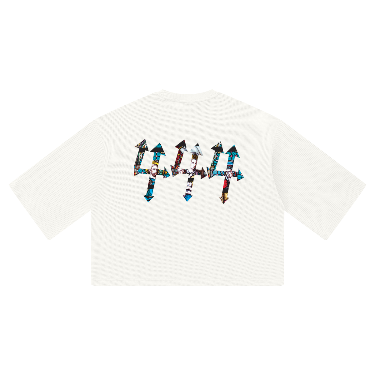 Mitchell 444  Waffle Boxy T-Shirt